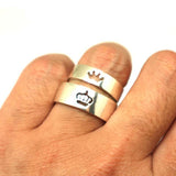 Men's And Women's Fashion Stainless Steel Crown Ring – Stylish Gifts — 7