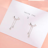 Girls Double Butterfly Stud Earrings Mori Sweet – Meaningful Gifts — 5