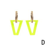 Geometric Triangle Earrings Women's Personality – Stylish Gifts — 4