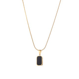 Black For Men White Shell Double-sided Pendant – Jewelry Gift Ideas — 2