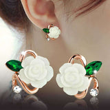 Elegant Rose Sparkling Diamond Pearl Branch – Small Gift Ideas — 3