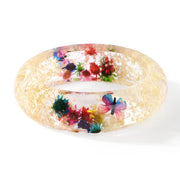 Epoxy Crystal AB Glue Dried Flower Bracelet – Jewelry Gift Ideas — 5