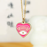 Fashion Love Oil Dripping Eyes Stainless Steel – Jewelry Gift Ideas — 8