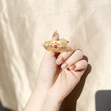 Alluvial Gold Wing Peacock Ring Lady Temperament – Useful Gifts — 3