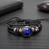 12 Zodiac Constellation Bracelet Luminous Braided – Jewelry Gift Ideas — 17