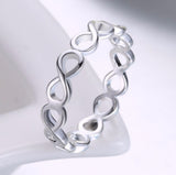 Simple Personality 8-word Ring Winding Ring – Useful Gifts — 1