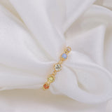 Multicolor Color Zirconium Ring S925 Sterling Silver – Everyday Gifts — 4