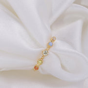 Multicolor Color Zirconium Ring S925 Sterling Silver – Everyday Gifts — 4