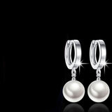 Medium Length Earrings Shambhala Full Diamond Ball – Unique Gift Ideas — 1