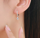 S925 Sterling Silver Stylish Water Drop Artificial – Gifts for Her — 5