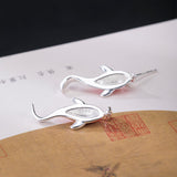 Design Epoxy Koi Stud Earrings Women's Chinese Style – Stylish Gifts — 2