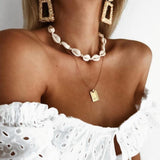 Hawaiian Style Shell Fashion Necklace Ornament – Stylish Gifts — 1