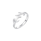 Small Animal Elk Horn Ring Simple Fashion Creative – Stylish Gifts — 7