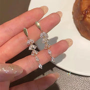 Women's Full Diamond Water Drop Earrings – Gifts for Her — 8