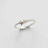 S925 Sterling Silver Pentagram Ring Affordable Luxury – Stylish Gifts — 7