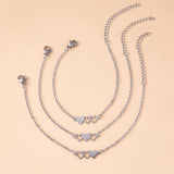 Love Heart Charms Chain Bracelets For Sisters Best – Gifts for Couples — 4