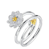Fashion Simple And Creative Lotus Ring Female – Stylish Gifts — 2