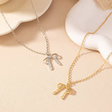 Bow Pendant Necklace – Jewelry Gift Ideas — 1