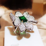 Special-interest Design Petal Flower Full Diamond – Holiday Gift Ideas — 4