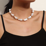 Shaped Pearl Necklace Fashion Simple Temperament – Jewelry Gift Ideas — 1