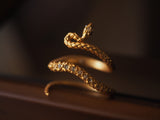 Gold Snake Retro With Opening Adjustable – Small Gift Ideas — 8
