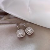 Full Diamond Micro-inlaid Earrings Light Luxury Zircon – Gift Ideas — 2