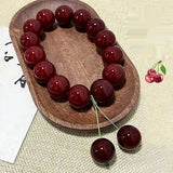 Rare Large Size White Jade Bodhi Root Bracelet – Jewelry Gift Ideas — 15