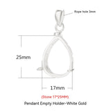 925 Sterling Silver Pendant Silver Ring Holder – Jewelry Gift Ideas — 19