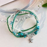 Foot Ornaments Bohemian Color Bead Starfish Shell – Stylish Gifts — 10