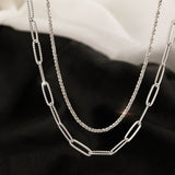 Sparkling Special-interest Design Double Layer – Jewelry Gift Ideas — 4