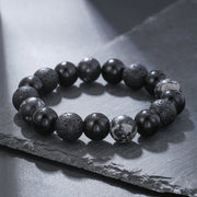 Fashion Gray Stone Zen Bracelet For Women – Stylish Gifts — 12
