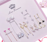 Fashionable Girls' Long Earrings Set High-end – Special Occasion Gifts — 10