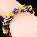 Gold Bead Bracelet Six-character Mantra Agate – Jewelry Gift Ideas — 6