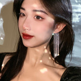 Fashionable And Simple Long Tassel Earrings – Practical Gifts — 4