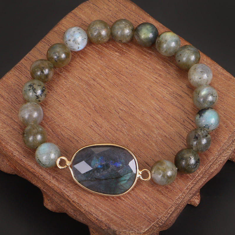 Bound And Cut Faceted Sparkling Stone Creative – Jewelry Gift Ideas — 1