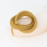 Metal Winding Twin Bracelet – Jewelry Gift Ideas — 6