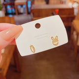 Women's Cute Fashion Simple Bunny Radish Earrings – Stylish Gifts — 9