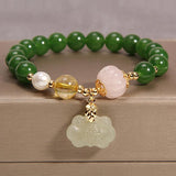 Small Design Women's Simple Jade Bracelet – Jewelry Gift Ideas — 3