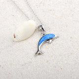 Ocean Dolphin Pendant Copper Necklace – Jewelry Gift Ideas — 4
