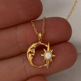 Moon Clavicle Chain Small Female – Gifts for Her — 8