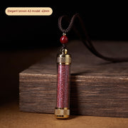 Cinnabar Pendant Women's Natural Cinnabar Stone – Jewelry Gift Ideas — 3