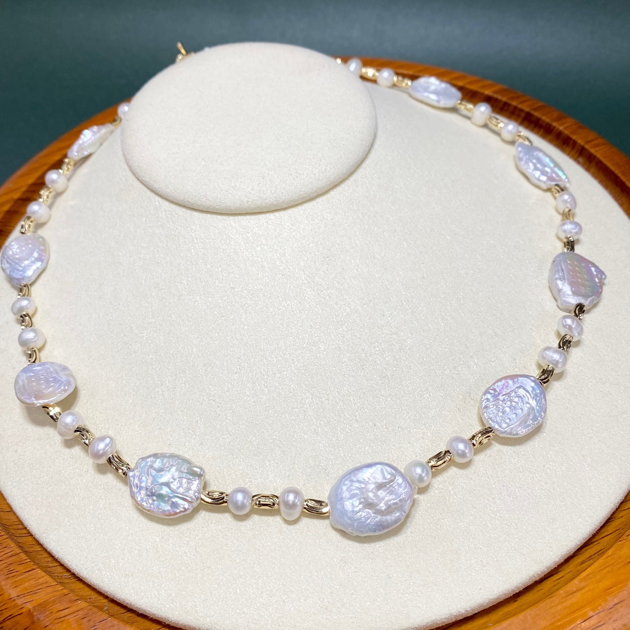 Natural Baroque Pearl Necklace – Jewelry Gift Ideas — 1