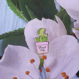 Feed Me Venus Flytrap Brooch Interesting – Jewelry Gift Ideas — 1