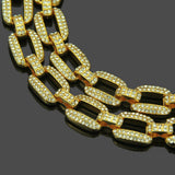 European Hip Hop Rhinestone-encrusted Chain – Jewelry Gift Ideas — 5