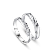 Couple Simple High Sense Four Claw Couple Rings – Stylish Gifts — 4