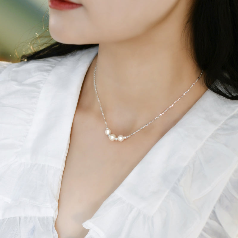 Natural Freshwater Pearl Necklace – Jewelry Gift Ideas — 1