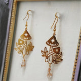 Women's Fashion Temperament Mushroom Shape Crystal – Stylish Gifts — 3
