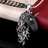 Titanium Steel Horse Year Zodiac Year Of Birth – Jewelry Gift Ideas — 1
