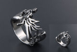 Ornament Retro Phoenix God Bird Titanium Steel Fashion – Stylish Gifts — 15
