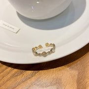 Light Luxury And High Sense Pearl Ring – Birthday Gifts — 8